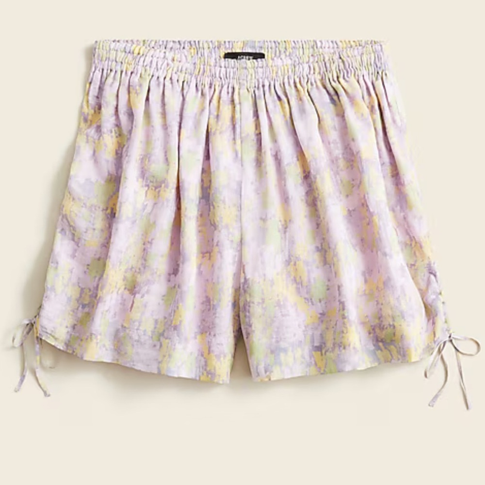 J. Crew Namoda High Waist Pastel Shorts Size Small